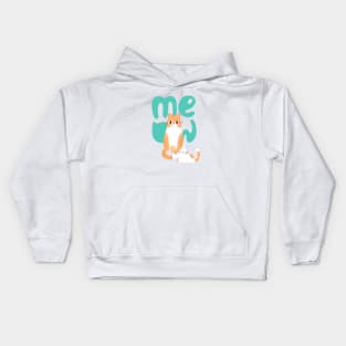 Orange Tabby Cats Kids Hoodie